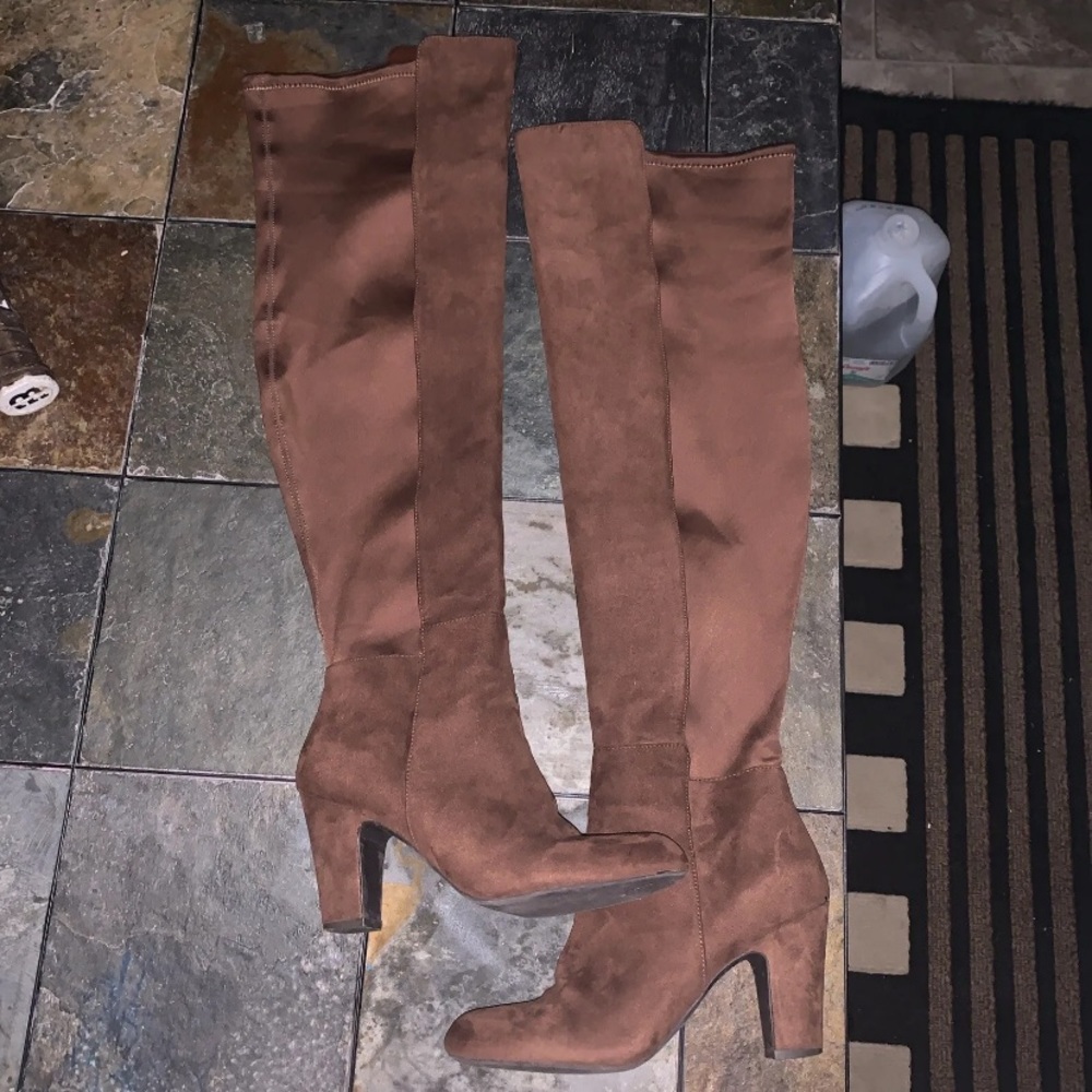 Chinese Laundry Canyons Round Toe Womens Boots Canyons BROWN! Beautiful Boots 8